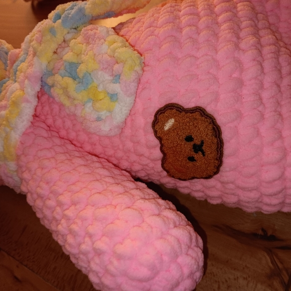 Handmade Large Size Girl Teddy Bear - Picture 2 of 3